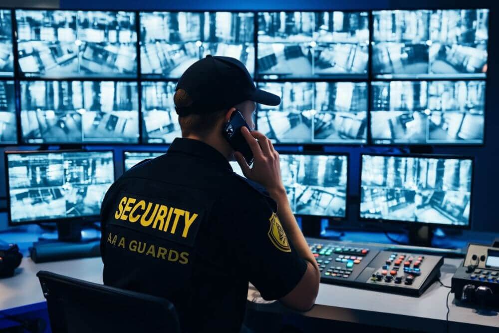 CCTV Monitoring for Dealership security guards services