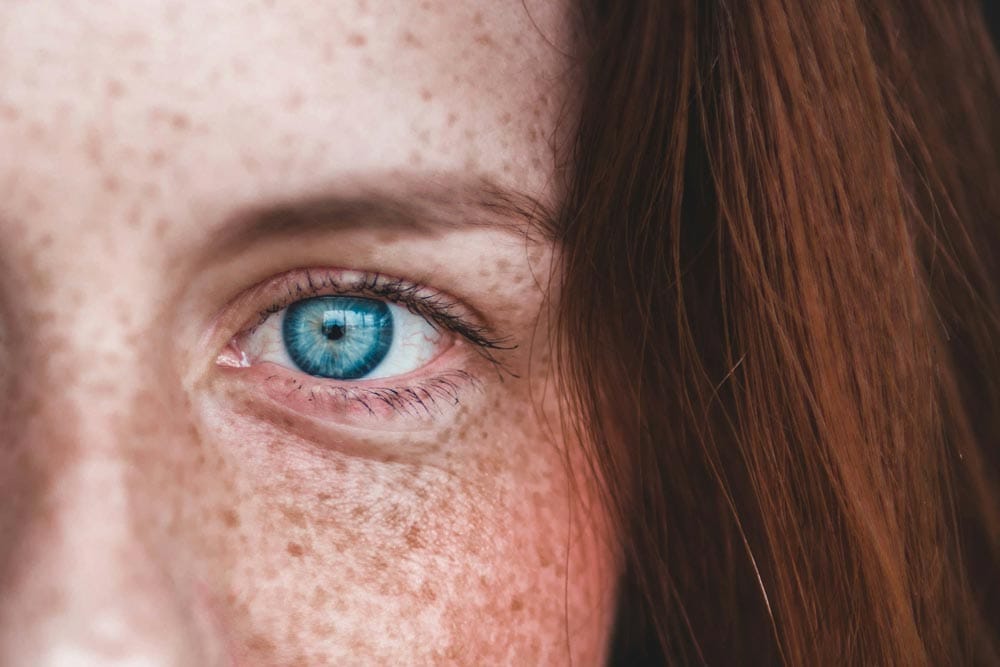 Close up woman