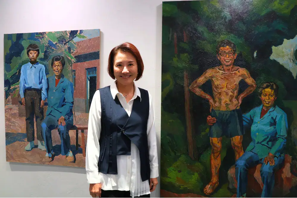 Belinda Au in Art Basel