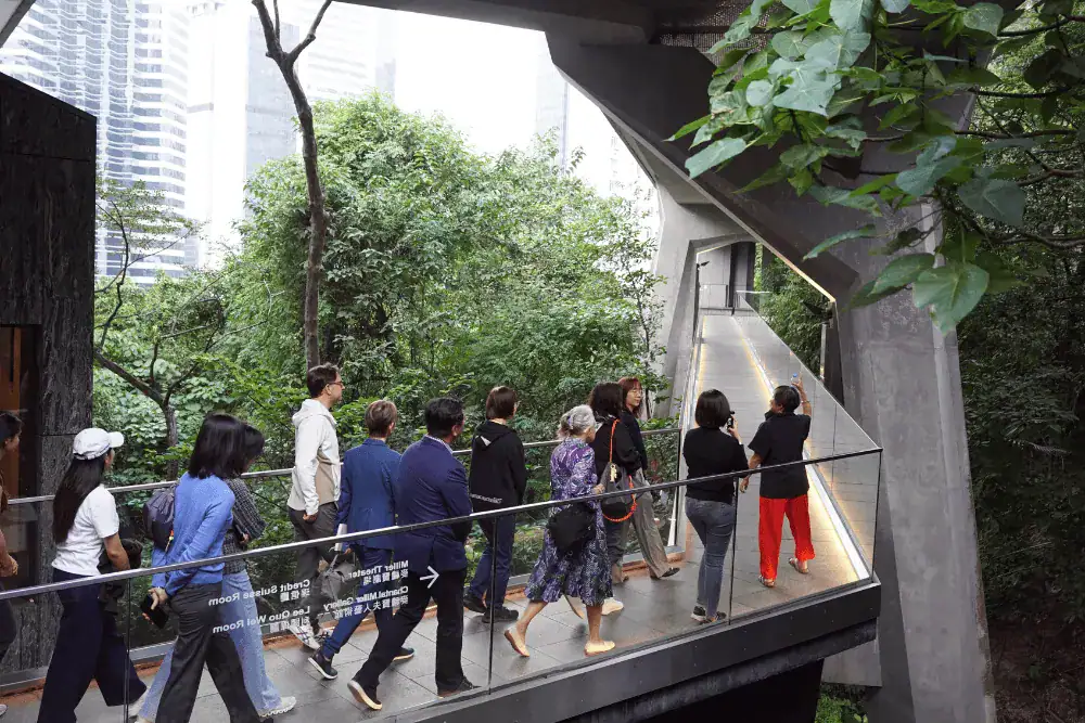 Billie Tsien Asia Society HK Center tour