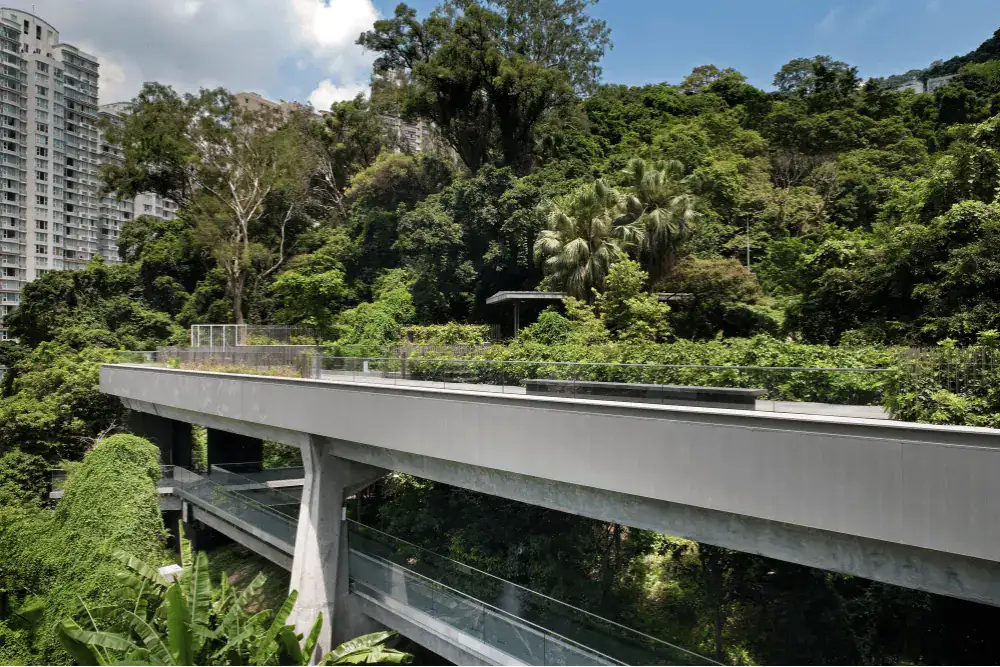 Asia Society HK Center footbridge