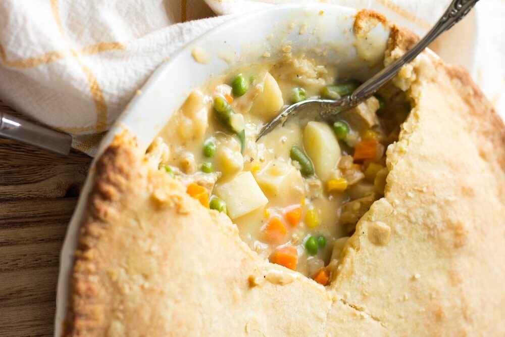 vegan thanksgiving pot pie