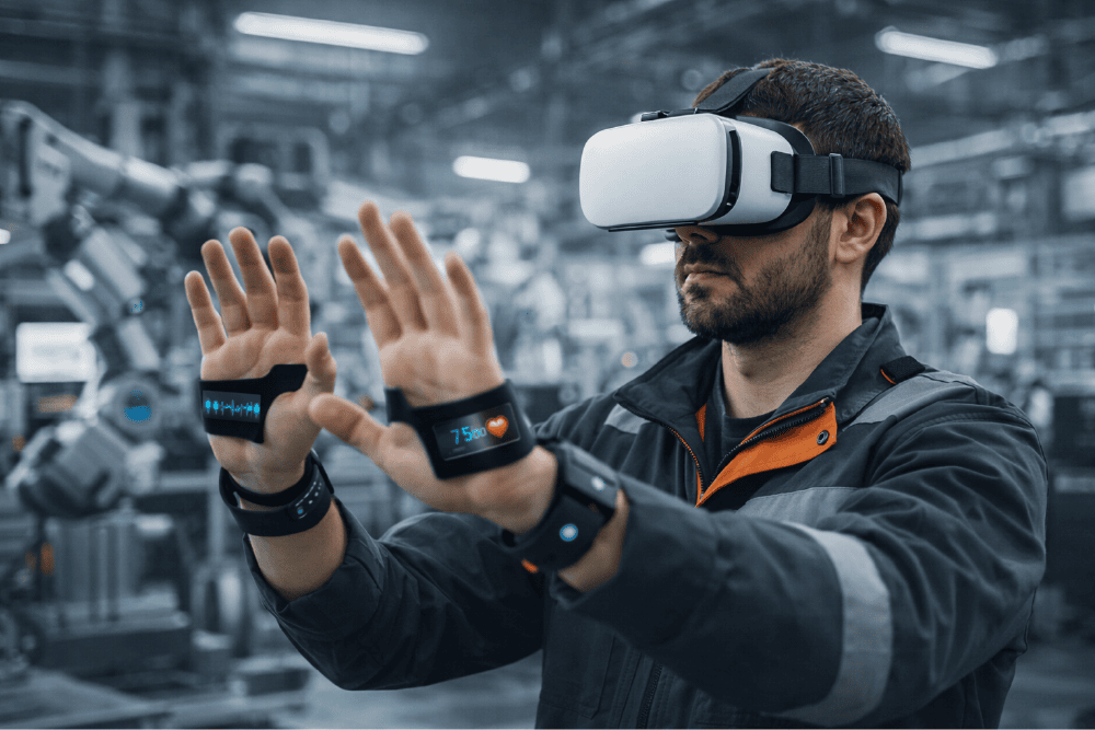 realidad virtual, monitoreo biométrico laboral