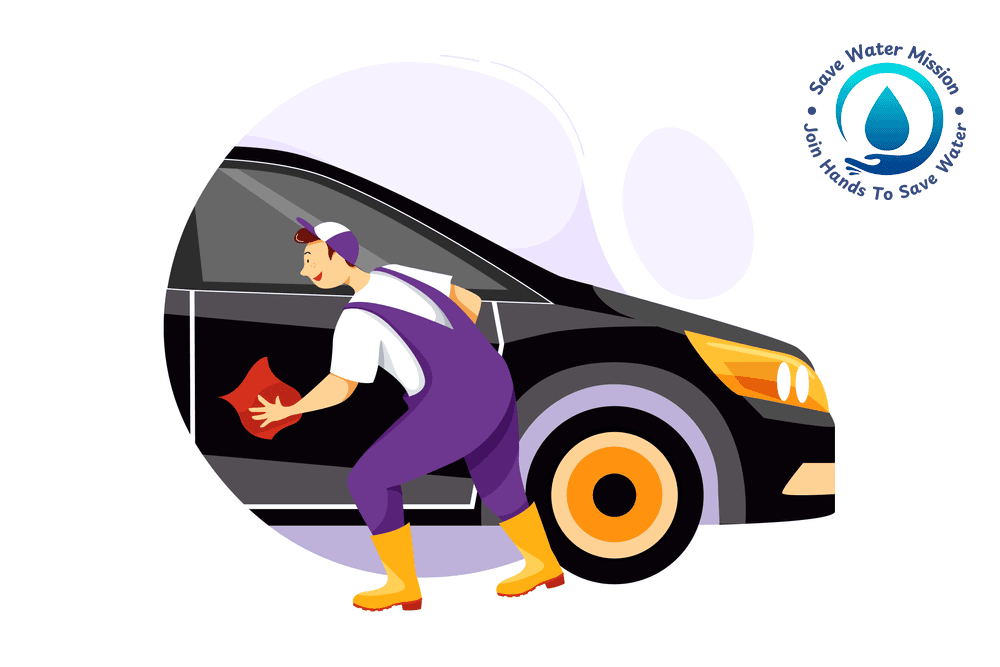 Weekly eco-friendly waterless car wash subscription plan for doorstep car cleaning