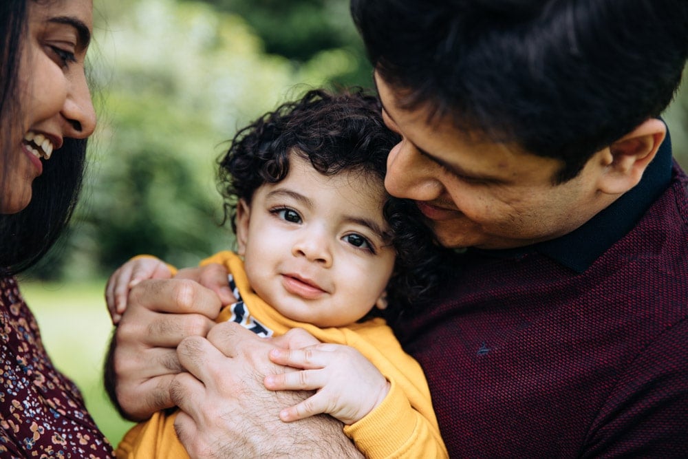 adorable little boy on his photoshoot