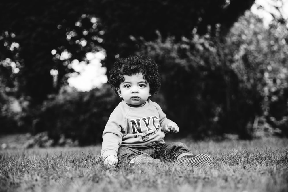some baby portraits during a photoshoot