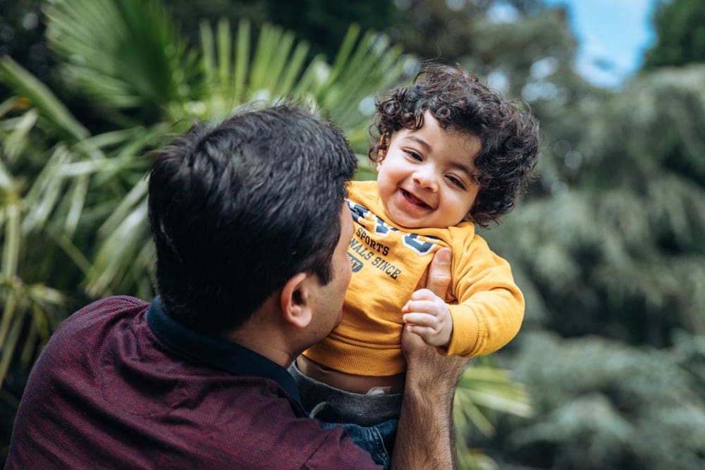father and son moment family is everything