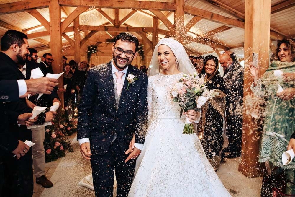 asian wedding in at colshaw hall