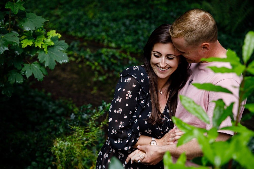 bride and groom in worsley