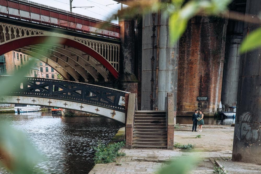 castlefield bridal portraits