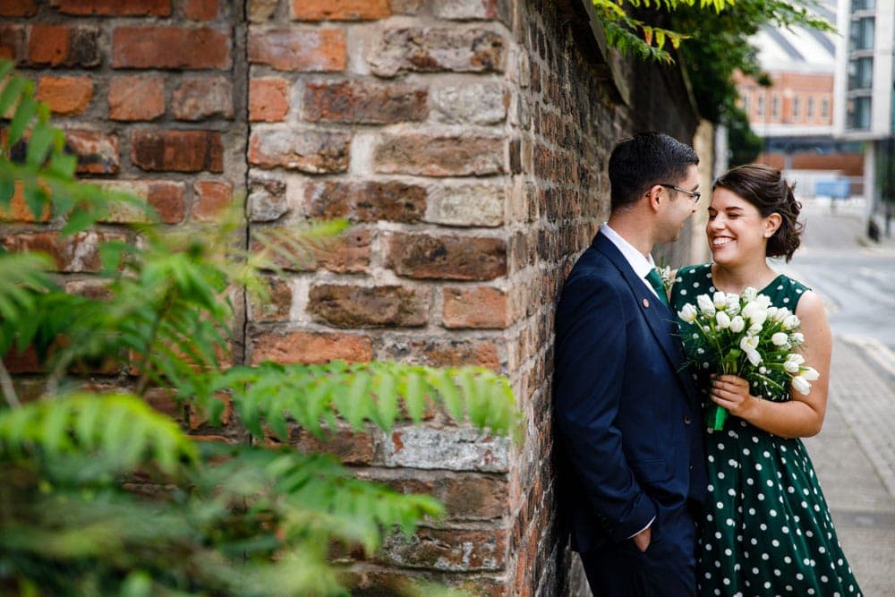 Heron House Registry Office bride and groo