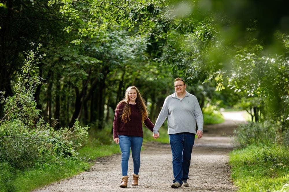mum and dad walking