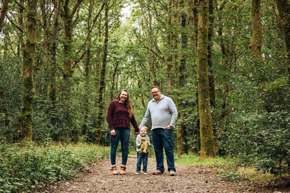 Lovely family moments at Rivington Pike