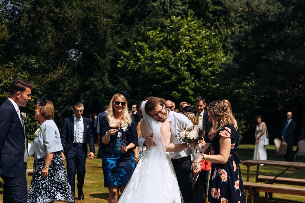 drinks reception at mottram hall