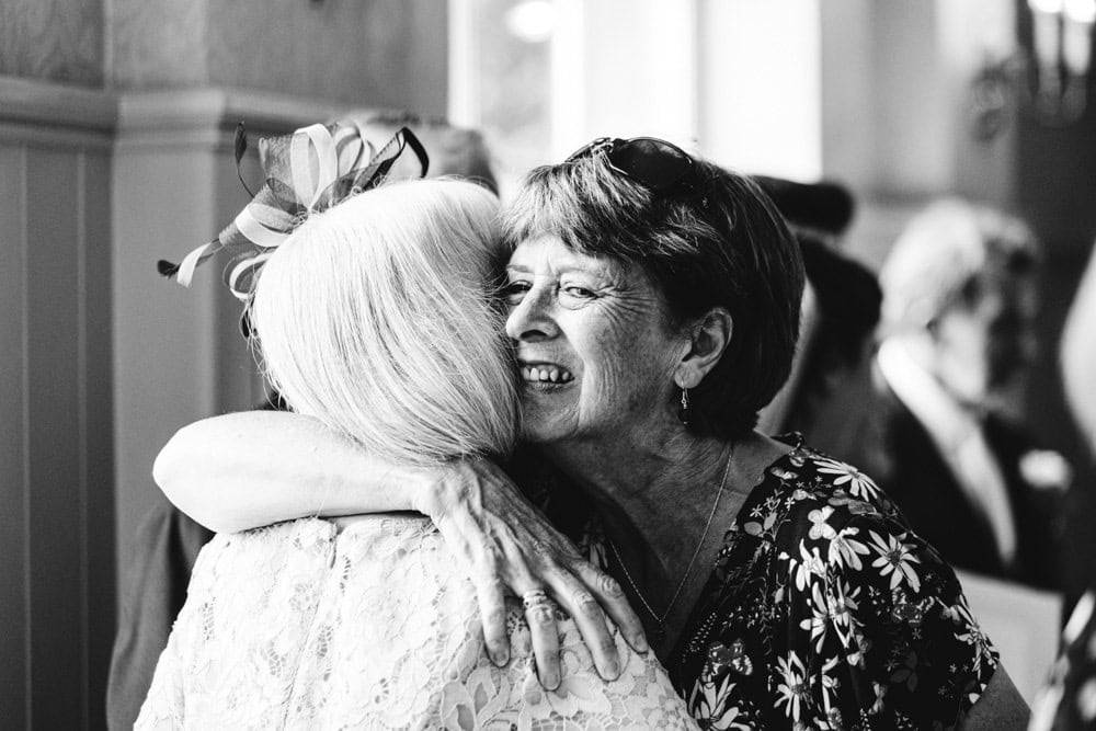 Receiving line at mottram hall