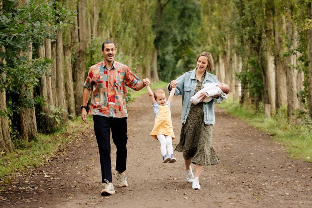 Family photoshoot at fletcher moss in didsbury by er photography