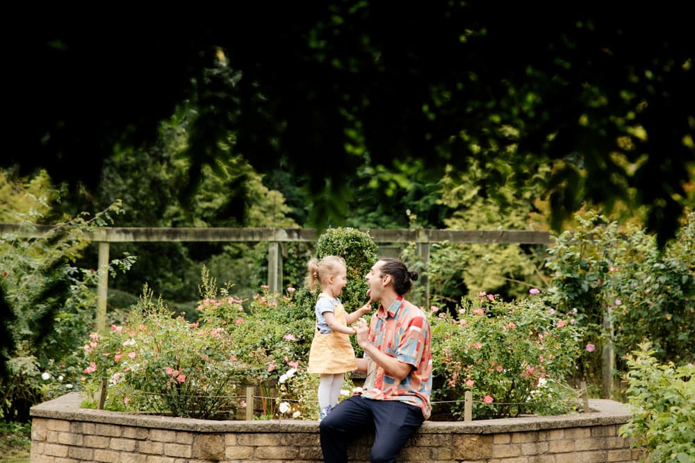 Family photoshoot at fletcher moss in didsbury by er photography