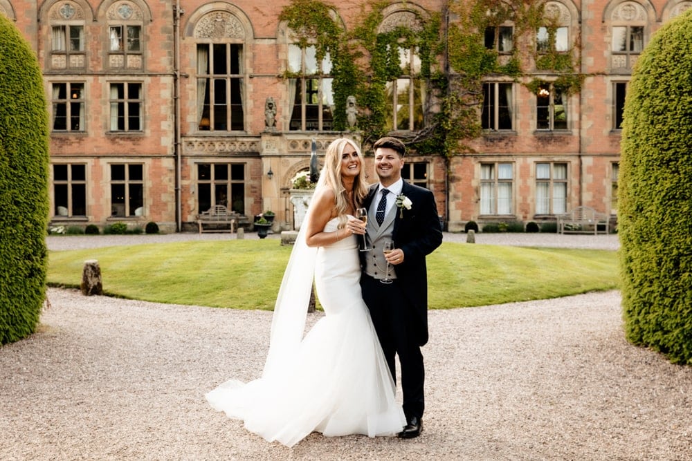Soughton Hall wedding photographers shelby and will's day at soughton hall in mold