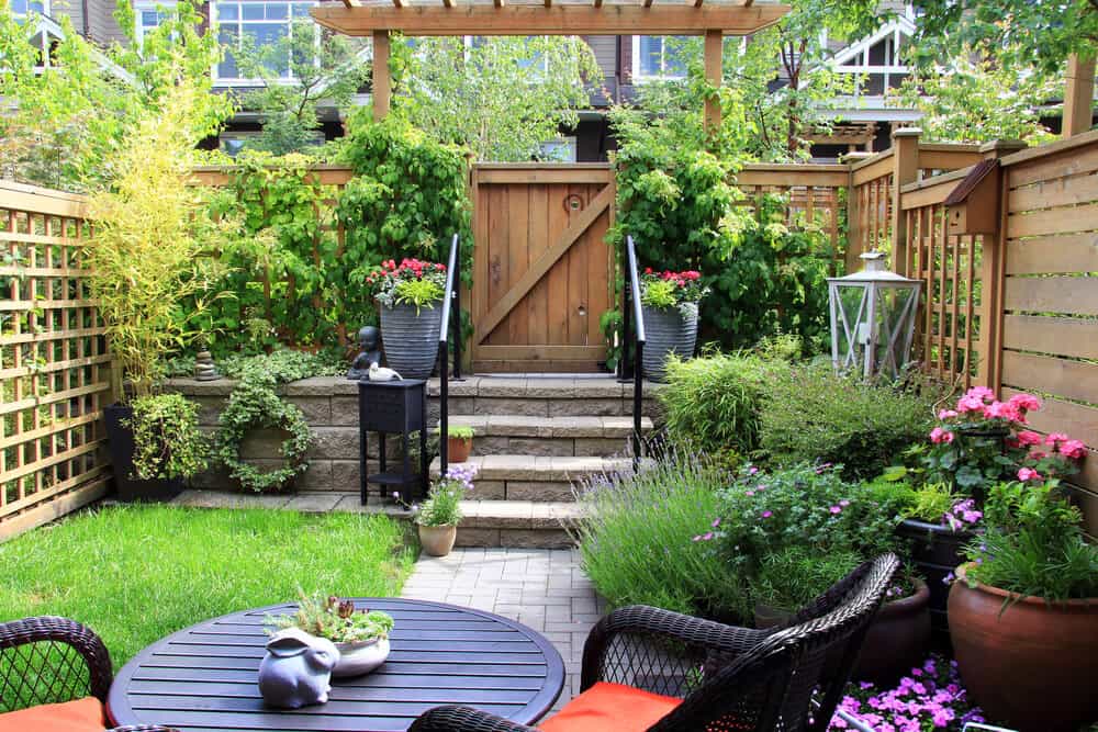 creating small gardens