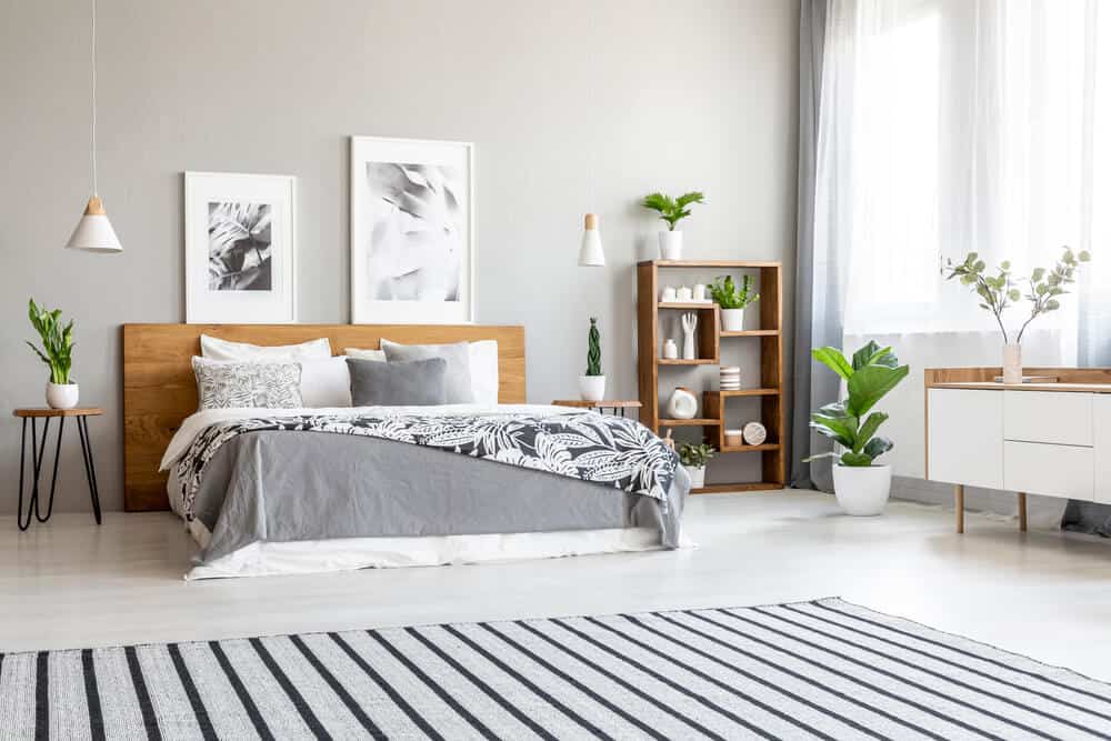 bedroom look sleek