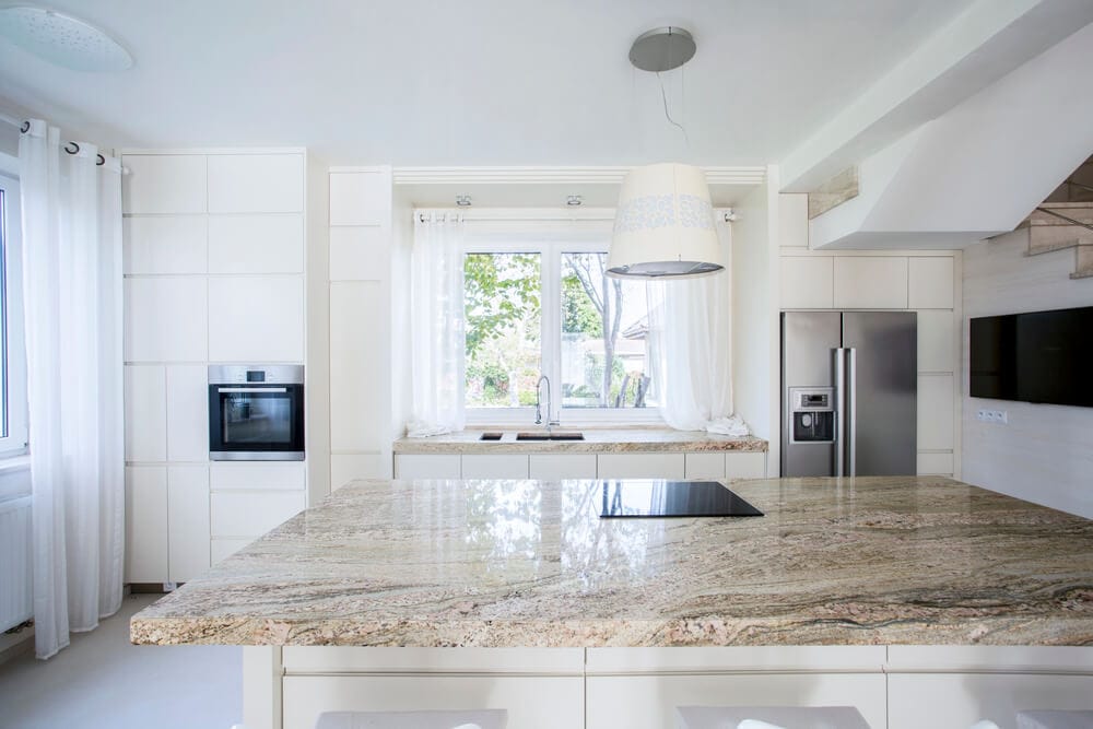 granite kitchen worktop