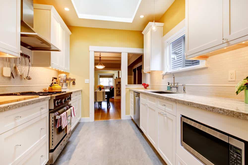 Butter Yellow kitchen -  Home Style Guide