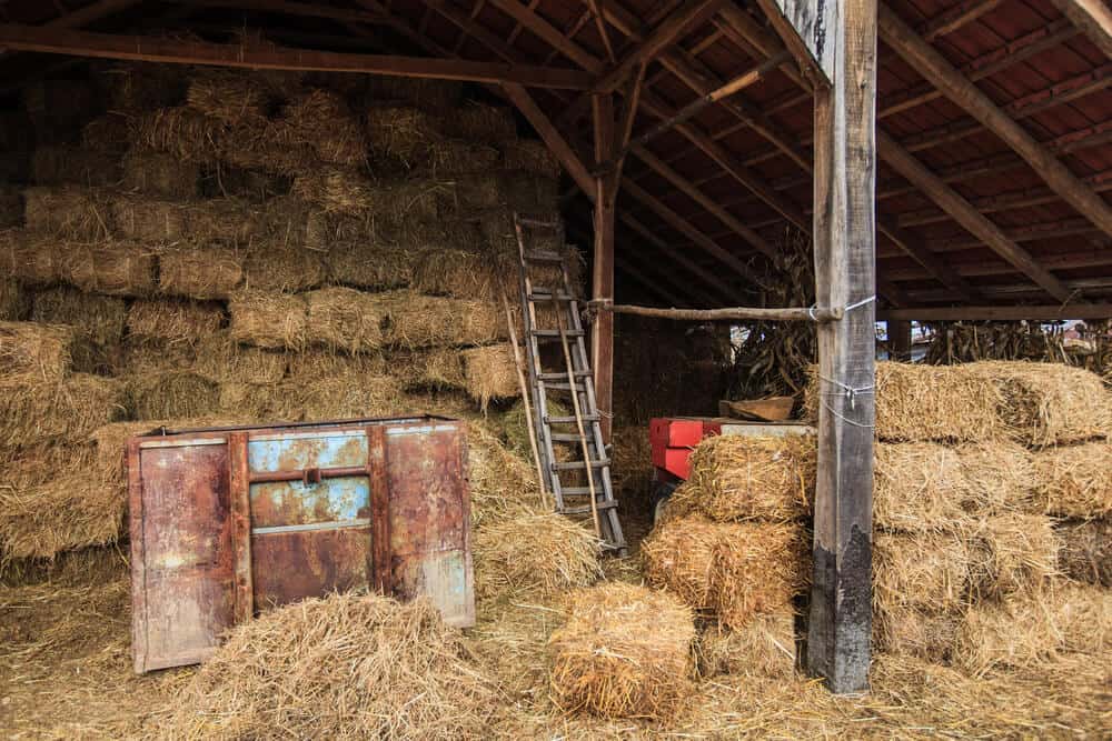 Storing Square Bales