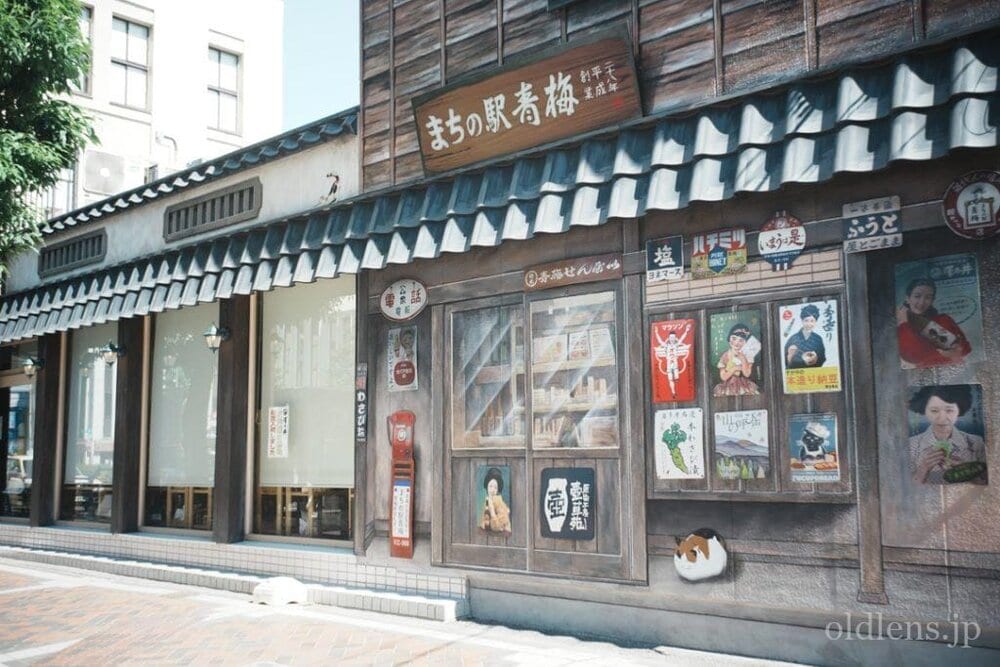 Leica(Leitz) Summaron 35mm F3.5 Lマウント 描写の特徴とレビュー作例 レトロなまちの駅青梅 エモい写真画像 ブログ