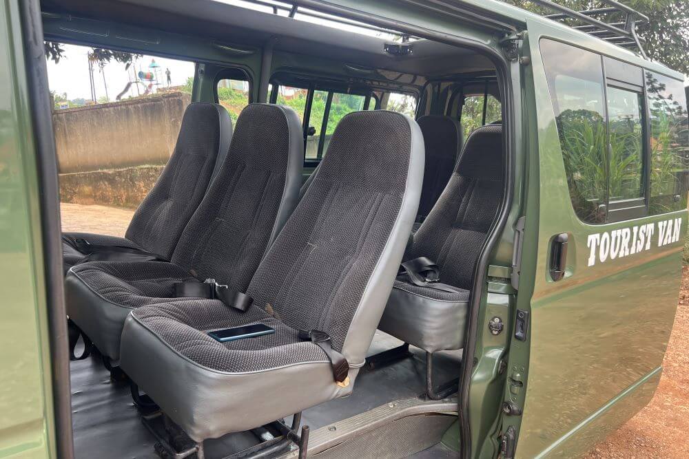 pws safari van interior