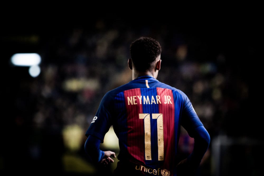 Neymar is being touted by Man Utd