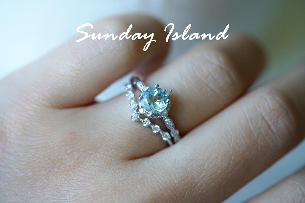Round Cut Vintage Alexandrite Engagement Ring – Miriam - Image 7