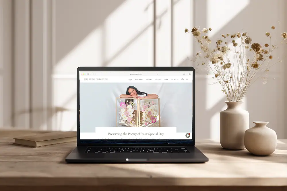 The Petal Signature - WordPress website