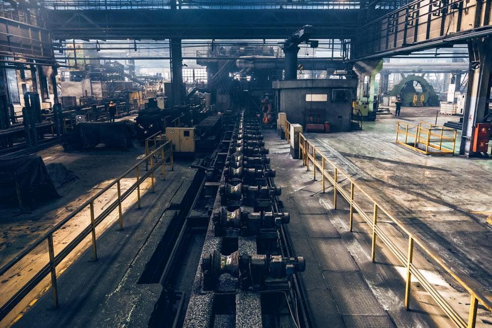JERVIS B WEBB SPAIN CONVEYOR TRANSPORTE AUTOMATIZADO INDUSTRIA METALURGICA