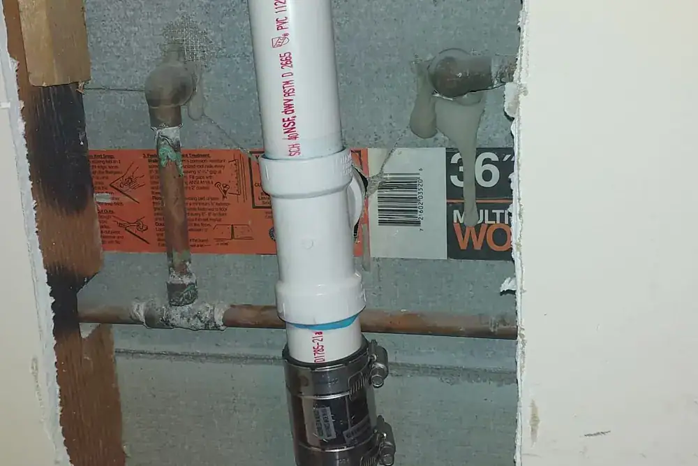 Clean repiping and valve repair work by a licensed San Antonio plumber