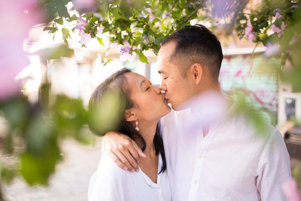 romantic couple photoshoot elopement session in rome