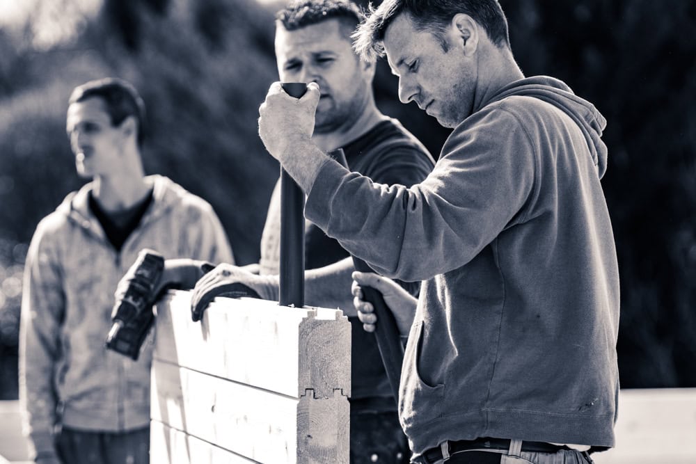 Construire en bois massif