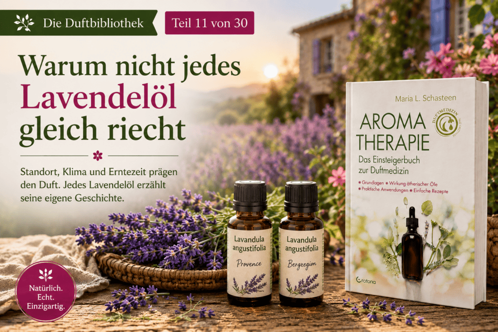 Warum Lavendelöl unterschiedlich riecht
