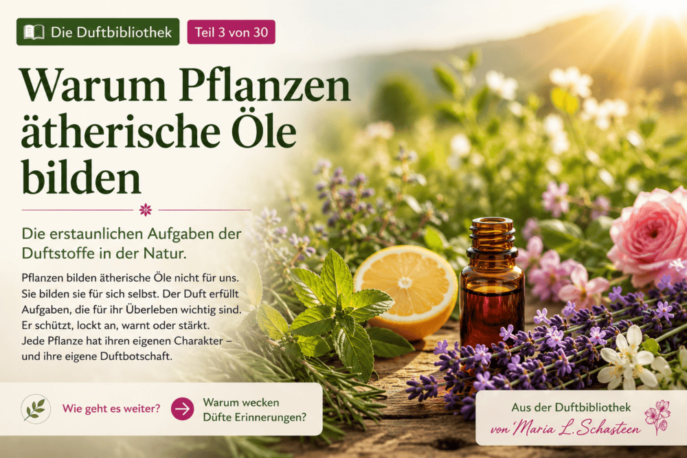 Warum Pflanzen ätherische Öle bilden – Die Sprache der Natur verstehen
