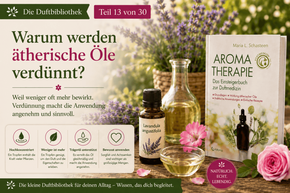 Warum ätherische Öle verdünnen