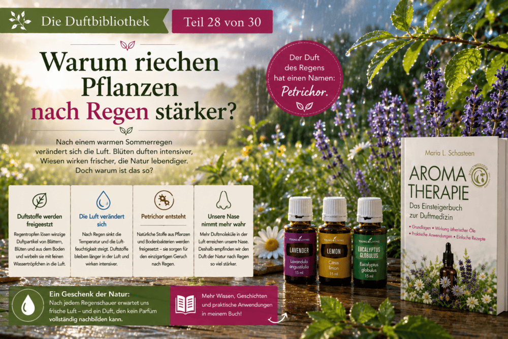 Warum riechen Pflanzen nach Regen stärker