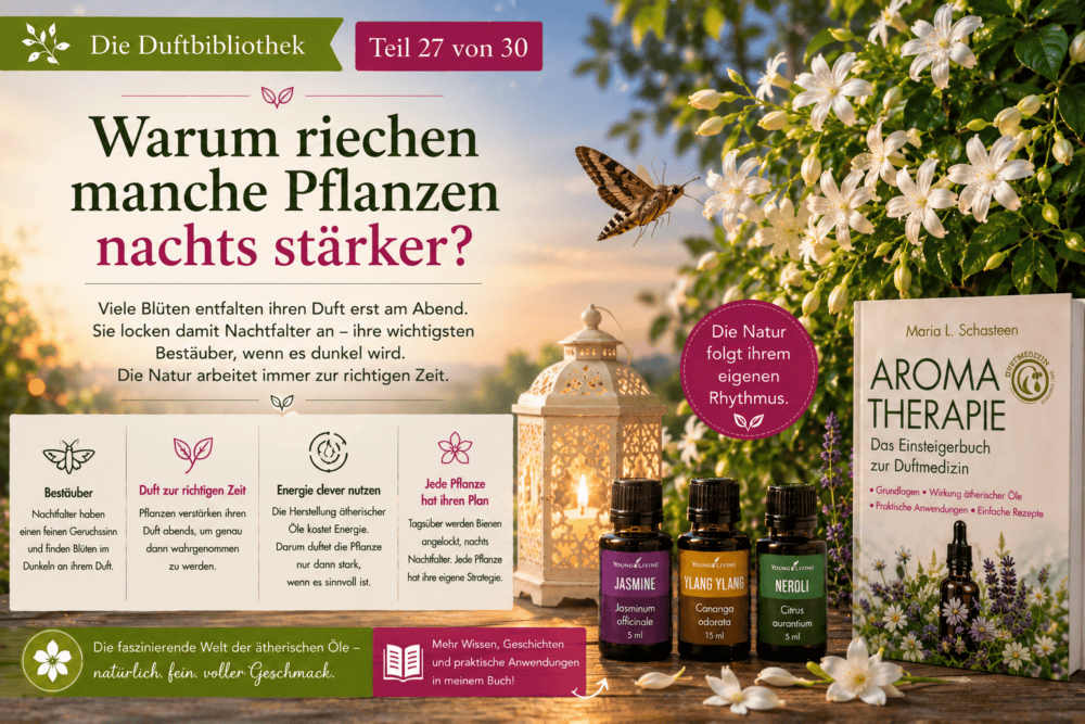 Warum riechen manche Pflanzen nachts stärker