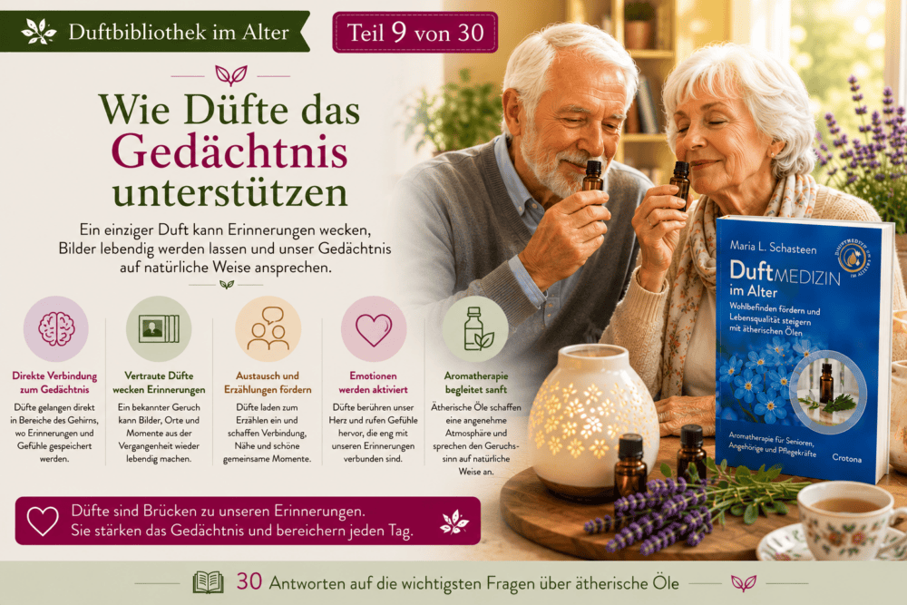Wie Düfte das Gedächtnis unterstützen