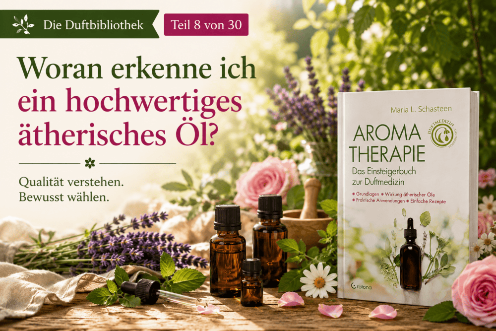 Woran erkenne ich ein hochwertiges ätherisches Öl
