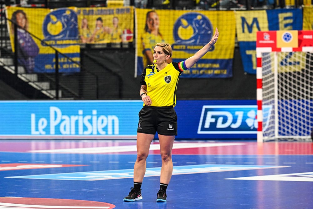 Arbitres des finales de coupe de france de handball
