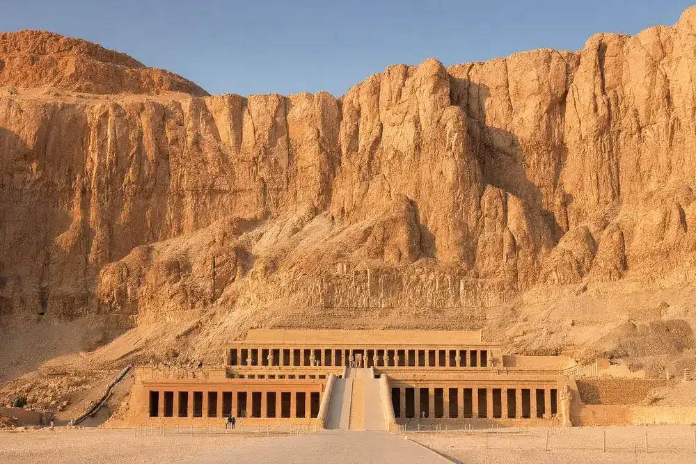 Hatshepsut Temple terraces in Luxor