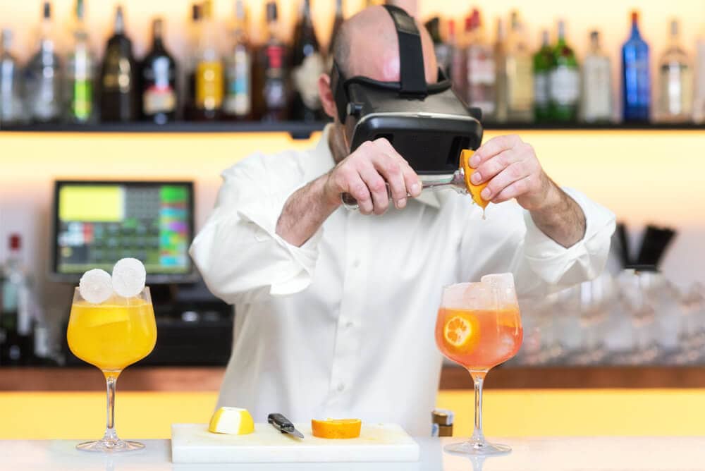 vr training restaurant