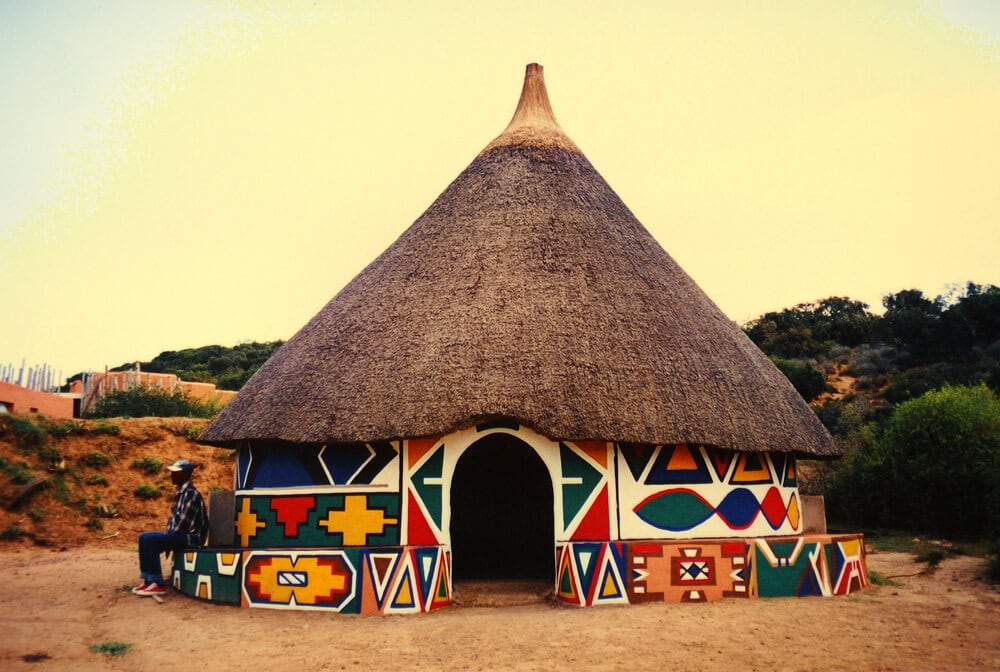 African hut