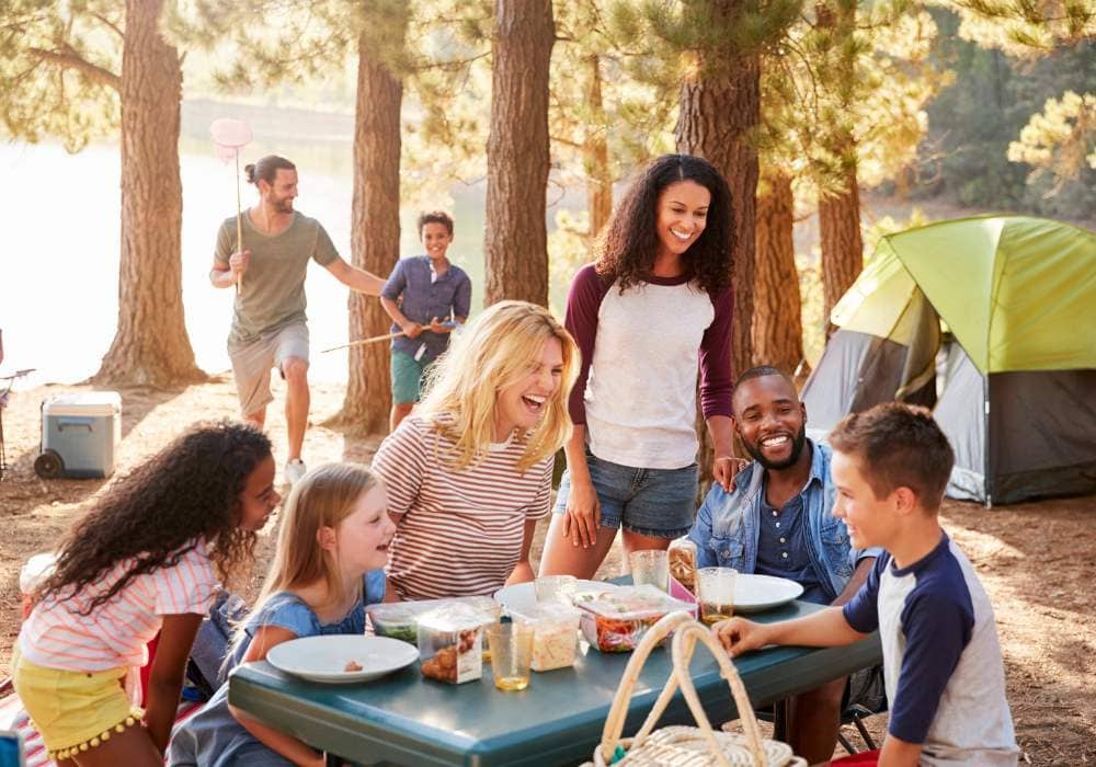 Camping für naturverbundene Familien