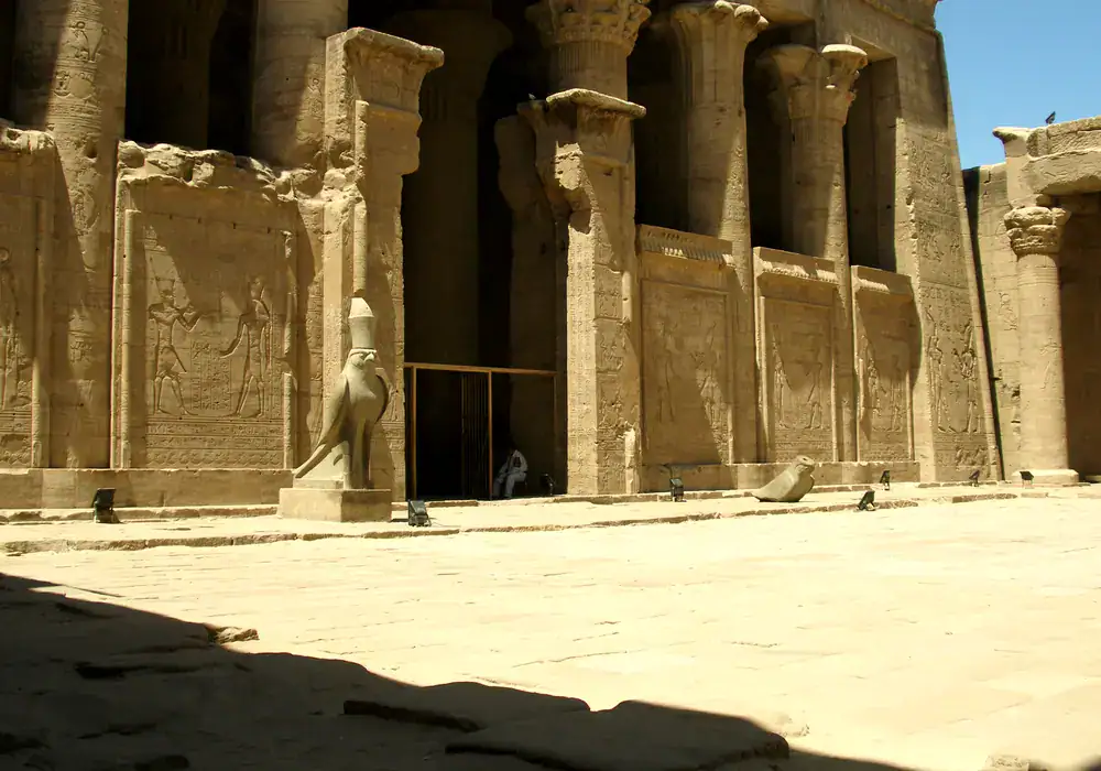 Temple of Horus at Edfu in Upper Egypt