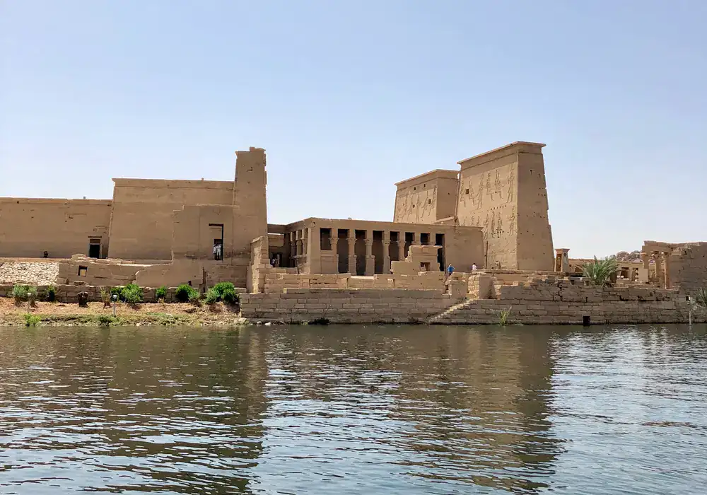 Philae Temple on Agilkia Island in Aswan